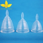 Liquid silicone menstrual cup (S,M,L size)