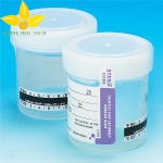 urine cup  with temp strip